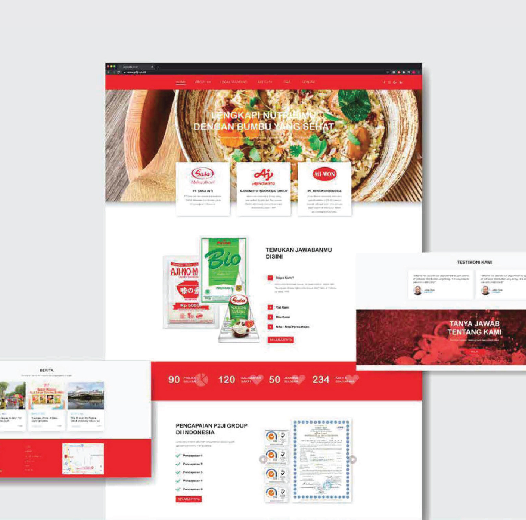P2JI — Senama client