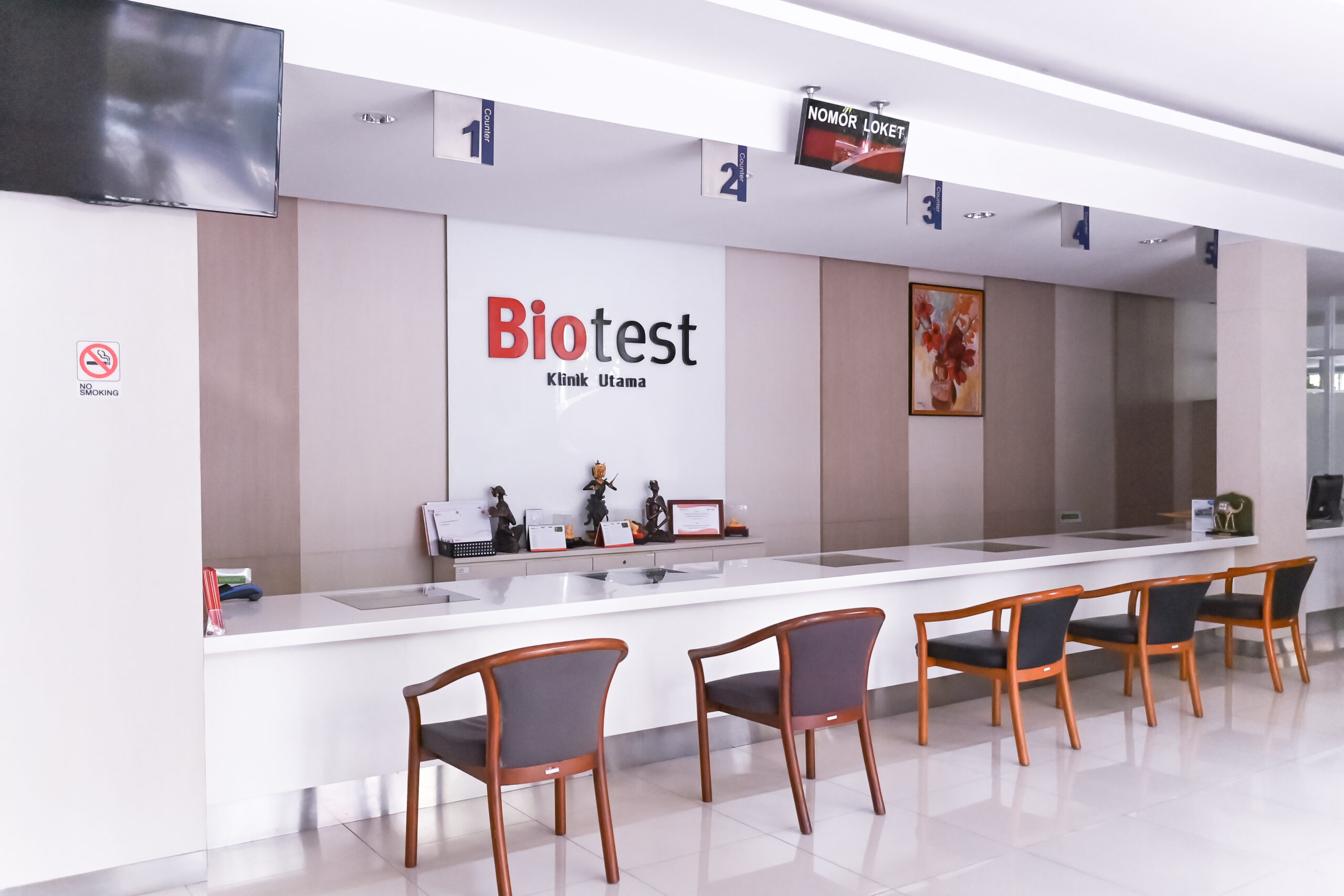 Gedung layanan Biotest